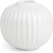 Kähler Design Hammershøi Kandelaar - Ø 7,5 cm - Hoogte 6,5 cm - Wit