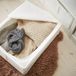 Merkloos OMDI HOME® Stevige Opbergtas Wit