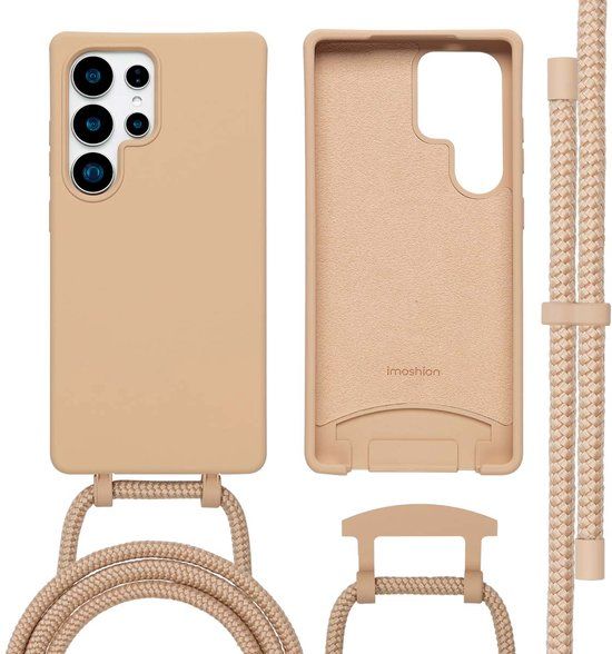 imoshion Color Backcover met afneembaar koord met MagSafe voor de Samsung Galaxy S25 Ultra - Beige
