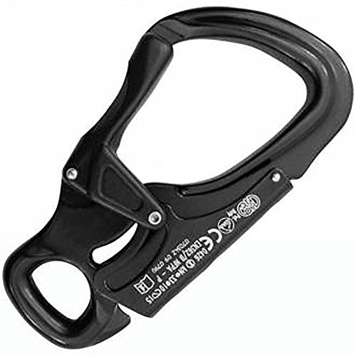 KONG TANGO Aluminium karabijnhaak - Zwart - 136mm