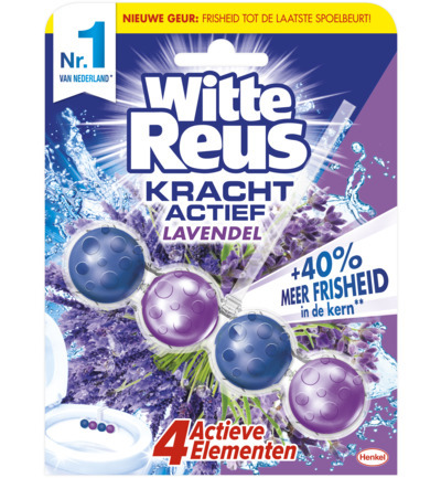 Witte-Reus Kracht Actief Lavendel (50G