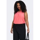 ONLY CARMAKOMA blousetop broderie roze