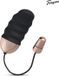 Teazers - Geribbeld Vibratie Eitje - Oplaadbaar - Sex Toys voor Vrouwen - Vibrators voor Vrouwen - Vibratie Ei met Afstandsbediening - Sex Toys voor Koppels - Zwart/Goud