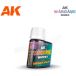 Ak Interactive Pot de Wash pour Wargame - Brown Wash (35 ml)