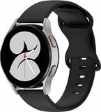 By Qubix Qubix Smartwatch Bandje Zwart Siliconen 20mm voor Garmin Vivomove