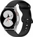 By Qubix Qubix Smartwatch Bandje Zwart Siliconen 20mm voor Garmin Vivomove
