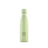 Cool Bottles - Roestvrijstalen fles - 500 ml - Pastel Green - 26,5 x 7 cm - Thermosfles - 36 uur koude dranken - 18 uur warme dranken - Triple-Cool Technology - BPA-vrij