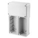 Gewiss GW66691 Modulaire sokkel voor montage in accu van verticale stopcontacten, nr.2X16/32A Sbf/Cbf/automatisch, IP55