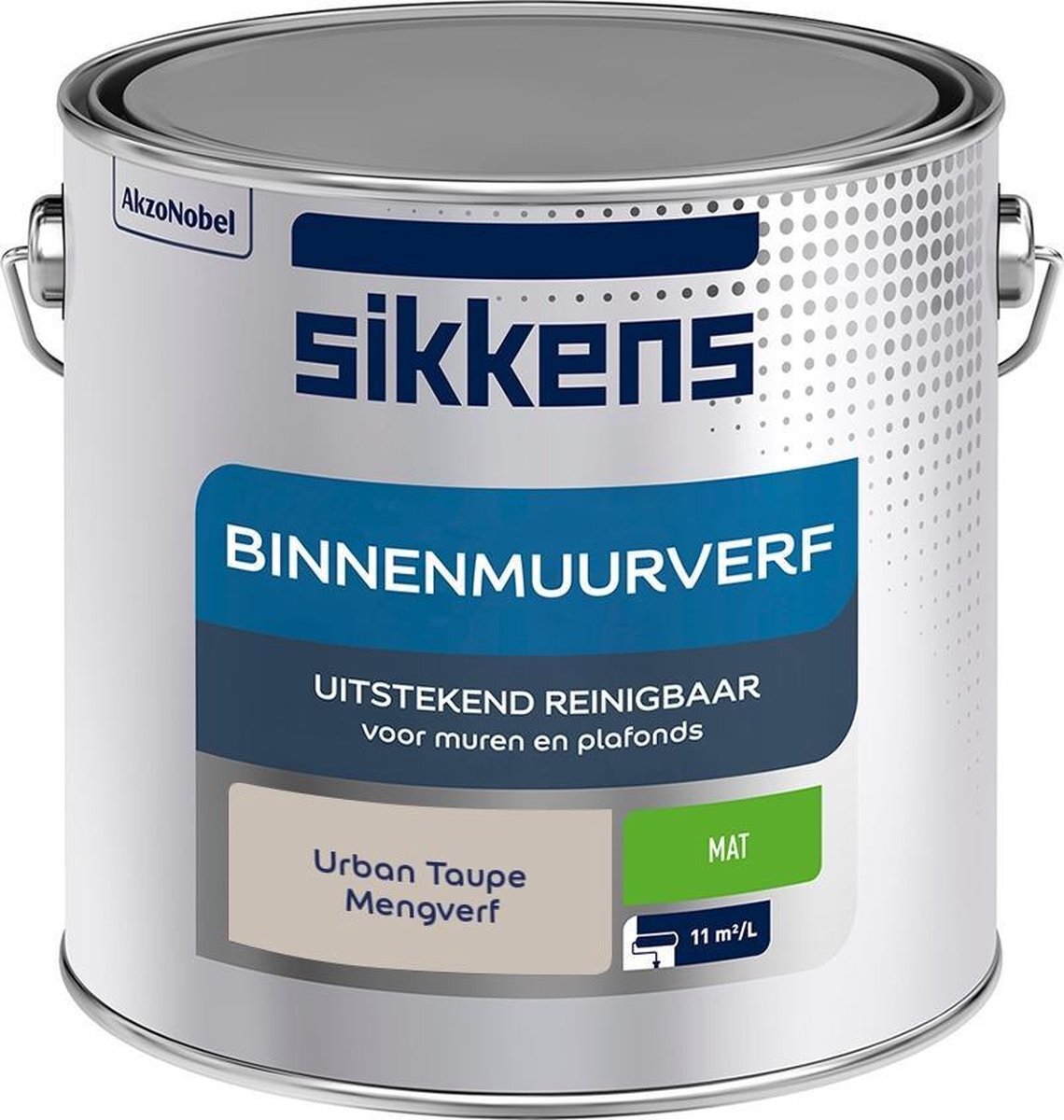 Sikkens Binnen Muurverf - Mengkleur - Urban Taupe - 2,5 Liter