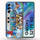 Beschermhoes Samsung Galaxy S21 FE / S21FE Manga One Piece Sunny Beschermhoes