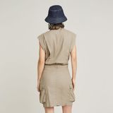 G-Star Pocket dress s/s wmn - Vintage Khaki GD