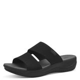 Jana Dames Slipper - 27270-001 Zwart - Wijdte H - Maat 40