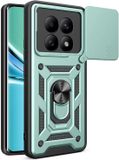 Techsuit Camshield Back Cover Groen voor Xiaomi Redmi Note 15 4G/5G / Xiaomi Poco M8