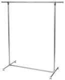 Perel Kledingrek Staand Roestvrijstaal - 125 x 50 x 130 cm - 75 kg - Metaal