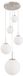 Steinhauer Bollique 7376ST Staal 5-lichts E27 Hanglamp