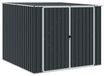 Abri de jardin 195x198x159 cm acier galvanisé anthracite