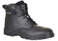 Portwest FW11 Steelite Thor Hoog Schoen Waterafstotend Stalen Neus Antislip | Zwart, 37, S3 EN ISO 20345, Unisex, Anti-Slip Loopzool, Dubbele Dichtheid, Oliebestendig, Leren Voering, Slipvast, Waterdicht