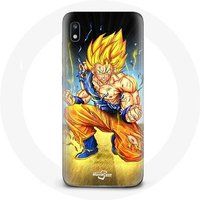 Maniacase Hoesje voor Samsung Galaxy A10 Son goku dragon ball body enervé