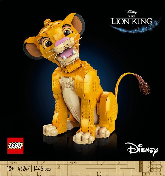 LEGO Disney Jonge Simba de Leeuwenkoning - 43247