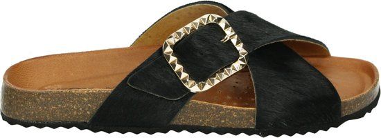 Geox D45VYB - Dames slippers - Zwart - Maat 39