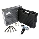 ABAC Beitelhamer 10 mm Pro – complete set (punt- en vlakbeitel 175 mm, strijkscheider, snij- en boutverwijdering) – gewicht: 1,9 kg