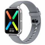 DrPhone CurvX Montre connectée 44mm – 1.78" LTPS 420x485 – Bluetooth Appels – ECG – Fréquence cardiaque – SpO2 – Tracker de fitness – Gris