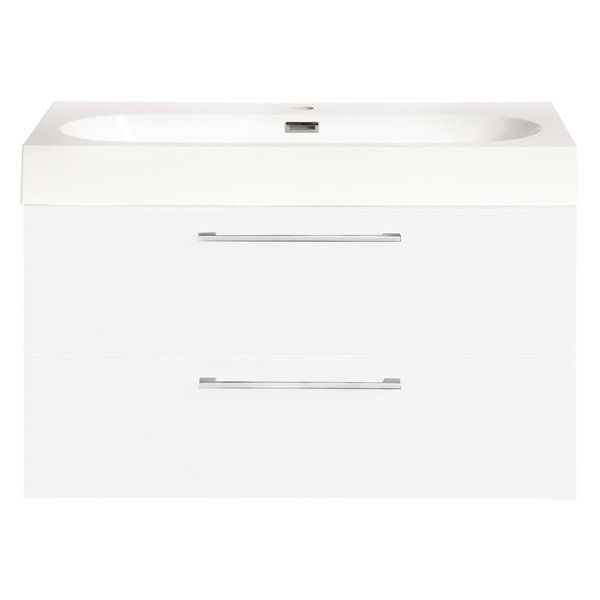 Differnz Somero Badmeubelset FSC 60 cm hoogglans wit 36.104.82
