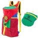 Merkloos Opvouwbare Rugzak voor Outdoor Activiteiten, 18L, Waterbestendig