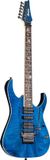 Ibanez J.Custom RG8570-RBS Royal Blue Sapphire Electric Guitar with Case and Certificate of Authenticity