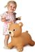Jamara Skippybal - 466001 Skippydier Beer - Bruin - Junior met Pomp