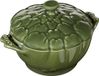 Zwilling Staub Artisjokcocotte 0.5qt / 0.45 l Basilikum-Grün Rond