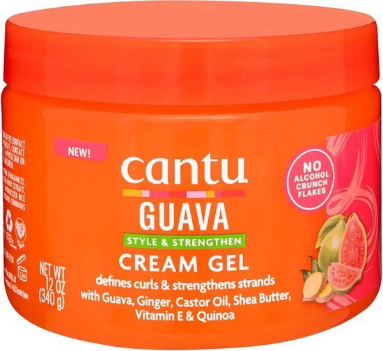 Cantu Guava Curl Strengthening Cream Gel 12oz.