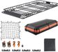 Merkloos Dakdrager bagagemand - 2120 x 990 x 105 mm - Met bagagetas - Draagvermogen 113,4 kg