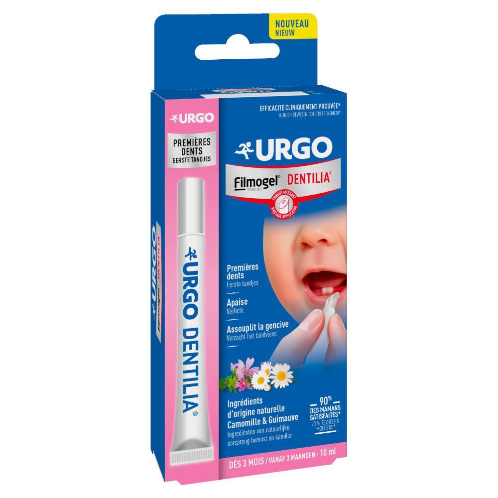 Urgo Filmogel Dentilia Premières dents - Eerste Tandjes - 3546895527767