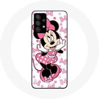 Maniacase Etui voor Samsung Galaxy A13 5G Minnie Mouse Cartoon Schattig Roze
