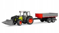 Bruder Claas Nectis 267 F with Tipping trailer