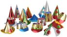 Boland Set 36 papieren hoedjes Multi - Volwassenen - Unisex