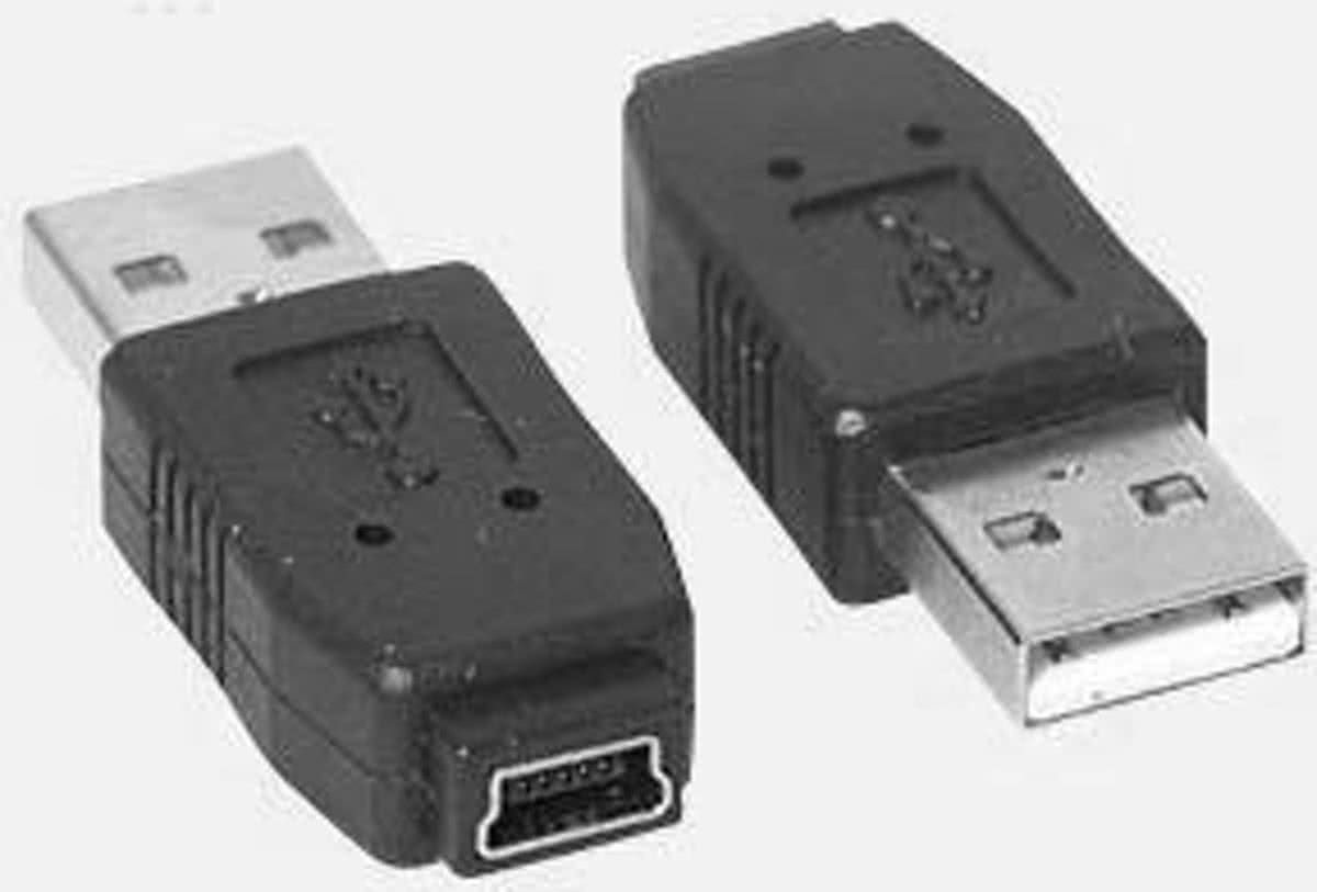 DeLOCK - Mini USB Verloopstekker - Zwart