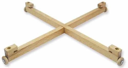 HOT Games Houten Draaitafel - 40cm - Houtkleur