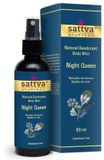 Sattva Ayurveda Deodorant (body mist) 'Night Queen', aluminiumvrij, veganistisch, 80 ml