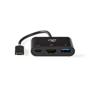 Nedis CCBW64765AT02 - USB grafische adapter - Antraciet