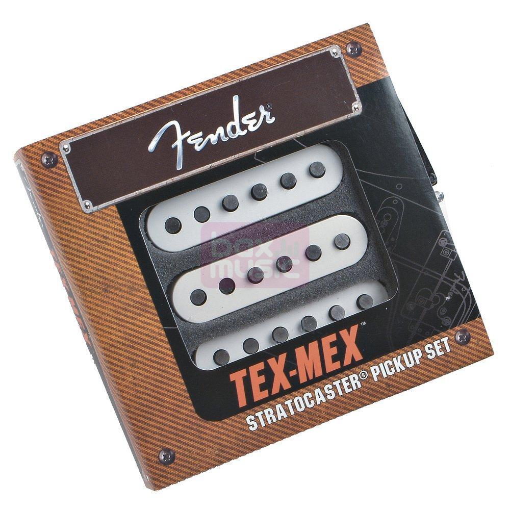 Fender Tex Mex Stratocaster Pickups White set van 3