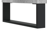 vidaXL Hoge kast, betonkleur, 60x36x110 cm, bewerkt hout
