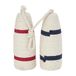 Deco 79 Sculptuur, grenen, wit, 2 stuks klein formaat