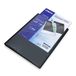WAYTEX 931445 Documentenmap, A4, personaliseerbaar, voor 80 foto's, 40 hoezen, omslag, polypropyleen, zwart