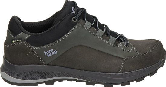 Hanwag Banks Low GTX - Wandelschoenen - Heren - Asphalt / Black - Maat 41.5