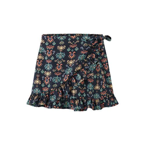 NAME IT KIDS wikkelrok donkerblauw
