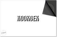 Dietrix Inductie beschermer 76x51,5 - Quotes - Kookgek Wit