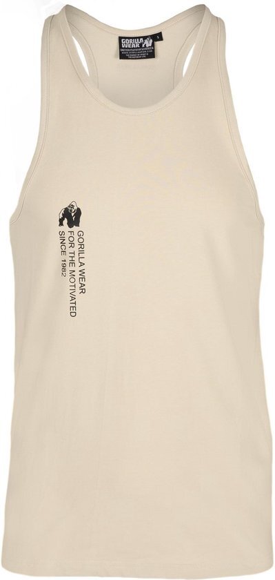 Gorilla Wear Carrizo Tank Top - Beige - S