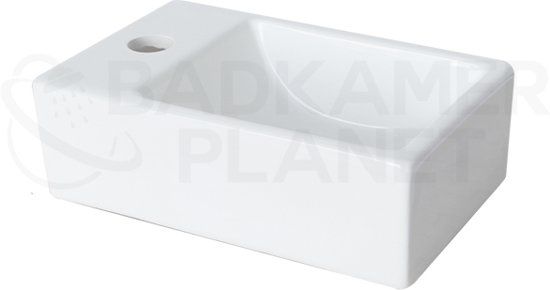 Sani Royal Nardo Ceramic Fountain - 30x18.5x9.5 cm - White